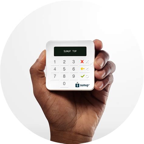 máquina de crédito sumup  SumUp Top - R$ 60,00 Modelo com bateria e nfc *Realiza vendas pelo Aplicativo SumUp, envia comprovante por SMS e também pagamento por link
