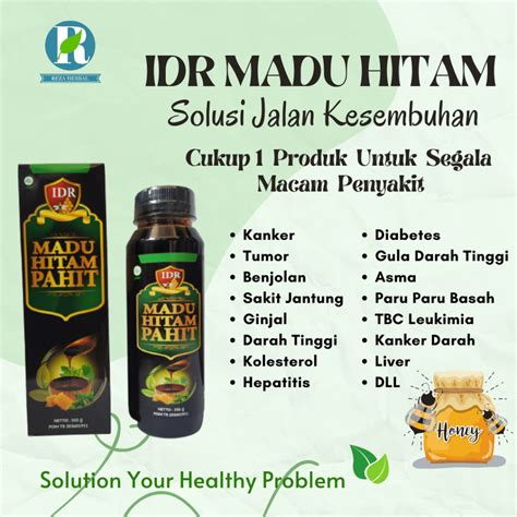 madu idr hitam  10 botol