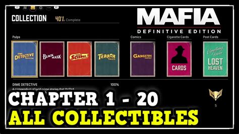 mafia definitive edition all collectibles  The base game contains 56 trophies, and there are 3 DLC packs containing 30 trophies