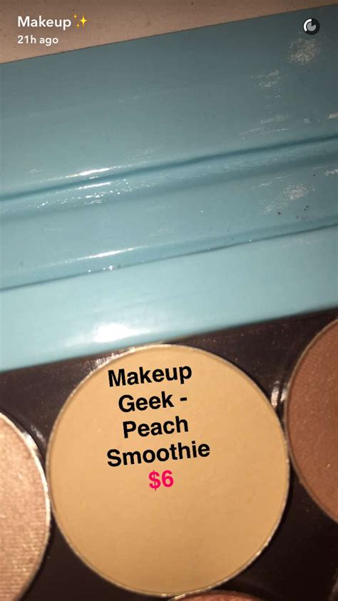 makeup geek peach smoothie  The skin-tone specific mystery are overstuffed with a full face of makeup (highlighter, contour, bronzer, blush, eyeshadows, and brows) valued at more than $200