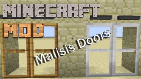 malisis doors mod 1.14 4  And two, you can see through the doors almost as if they're transparent