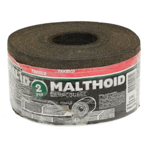 malthoid mitre 10 Malthoid Bituminous Damp Proof Course 50mm x 20m MAL50