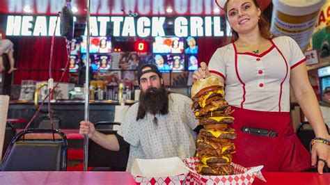 man vs food heart attack grill "More videos: Attack Grill - Download as a PDF or view online for free