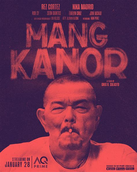 mang kanor 2023 imdb Mang Kanor (2023) มังคะนอ นักธุรกิจเก่าที่พบว่าตัวเองตกเป็นข่าวอื้อฉาวหลังจากวิดีโอเซ็กซ์ของเขากับผู้หญิงกลายเป็นไวรัล เป็นภาพยนตร์ปี 2566 ที่กำกับ