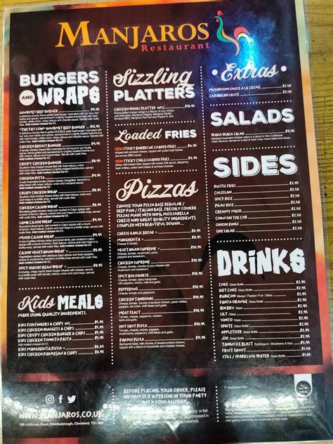 manjaros express redcar menu It goes live from August 3 and will run until the end of the month, giving diners 50% discount of up to £10 each