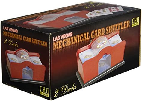 manual card shuffler <b>In case that the hand crank breaks, the manufacturer provided a replacement in the packaging</b>