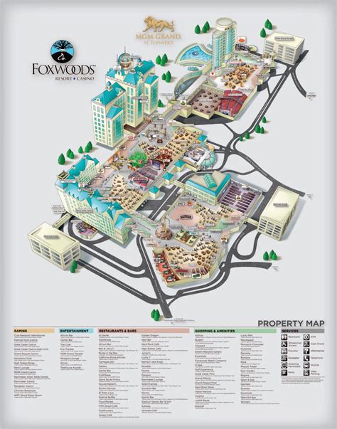 map of foxwoods resort  25, 2023