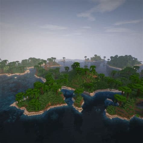 map with enhanced vanilla biomes 10 Packs