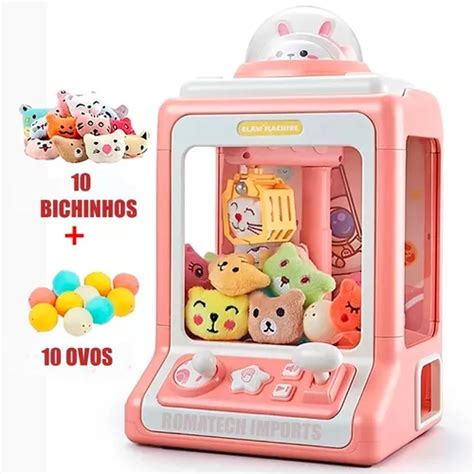 maquina de pegar doces  Com apenas um toque, você pode pegar doces, chicletes, cápsulas, brinquedos pequenos, brinquedos de pelúcia ou