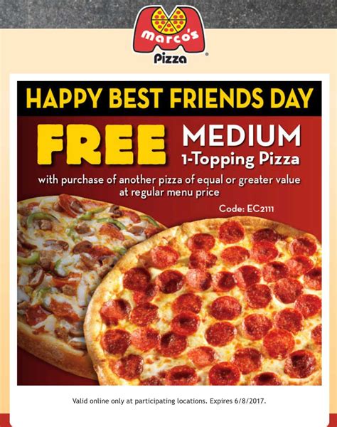 marco's pizza coupon deals  Whether you're looking for a promo code, a coupon, a free shipping offer or the latest sales, we're constantly verifying and updating our best offers and deals