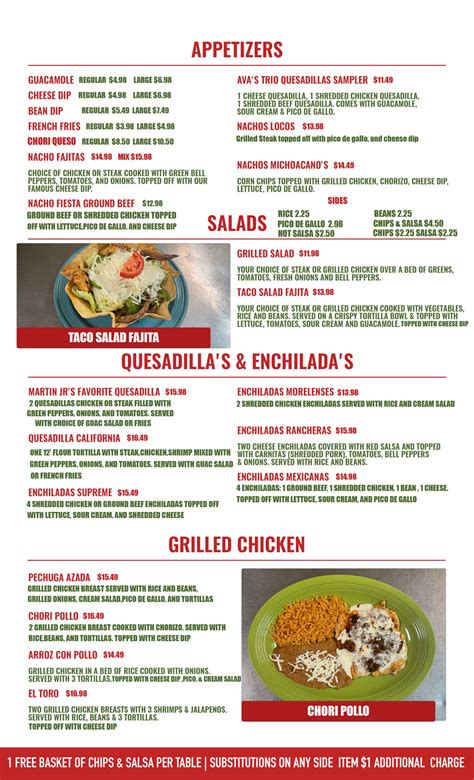 maria's mexican food clive menu 7630 Burlington St, Ralston, NE 68127 402-592-3623