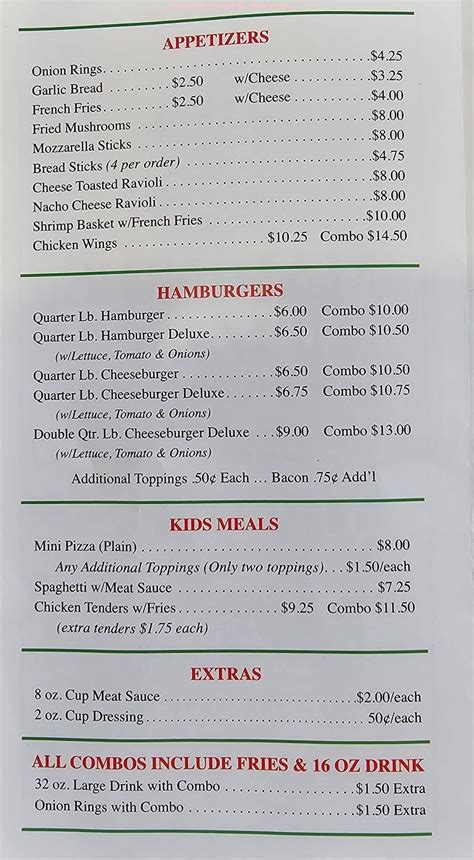 marino's pizza south hill menu 75 18