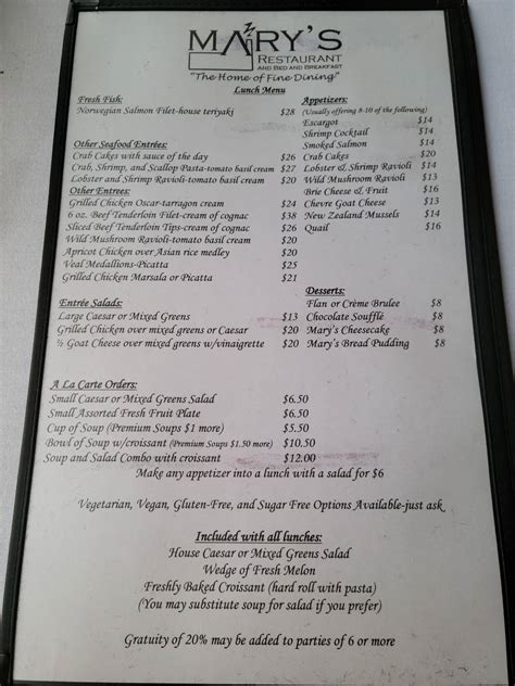 mary's restaurant herrin menu 8 (18 ratings) | DashPass | Seafood, Salads, Surf & Turf | $$ Pricing & Fees