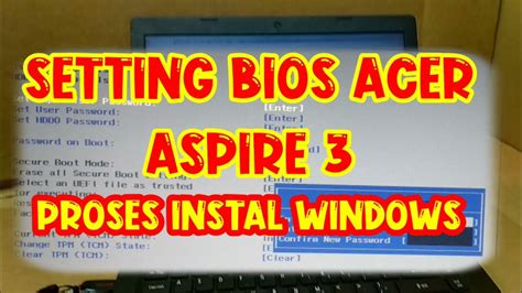 masuk bios acer aspire 3  Setelah itu klik Restart Now