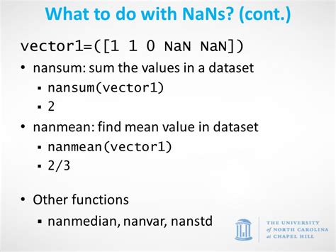 matlab nansum  Copy