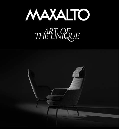 maxalto furniture  MAXALTO HOME, PARIS 2020