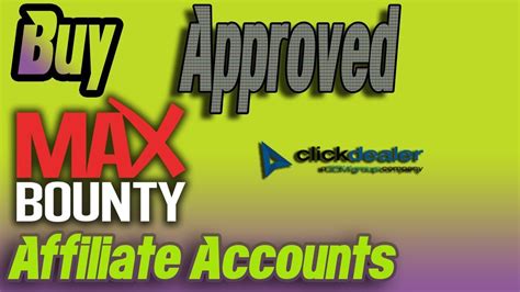 maxbounty approved account  I sent them my Facebook pages and parasites in additional info, and they approved my account within 30 mins