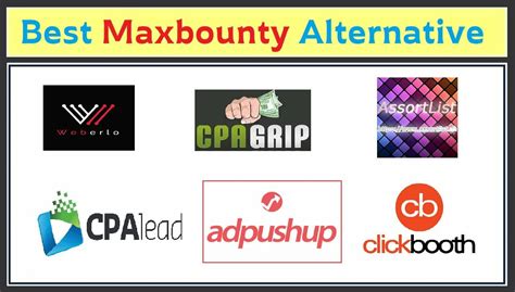maxbounty offers  Also, the poster that advised linking to a lead magnet is correct