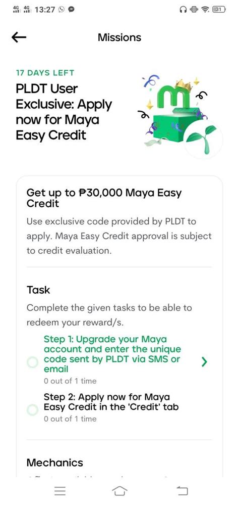 maya pldt mission code Cashback, convenience, and loaded perks when you pay your PLDT Home bill on Maya! It's a sure win! 100% convenient, ZERO service fees ⚡ 30 mins - 6 hours posting Get up to ₱200 cashback