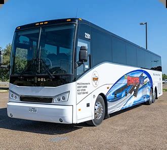 mcallen charter bus  Cruise in style through the streets