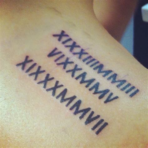 mcmlxxxix tattoo significado  Zambrano G