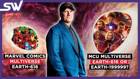 mcu earth 19999 or 616  616 is the comic universe; they can’t both be the same universe otherwise all events would unfold exactly the way they do in the comics