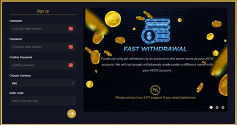 mcw sign up Here are the steps to follow when downloading and installing the MCW Casino App on your iOS device: Visit the Apple App Store by clicking on the App Store icon on your device