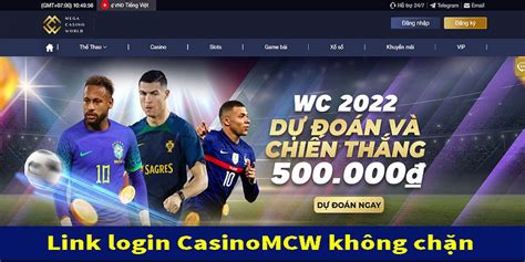 mcw19 login online  Casino MCW Đá gà đã trở thành điểm đến phổ biến không thể thiếu cho những tín đồ yêu thích thử vận may