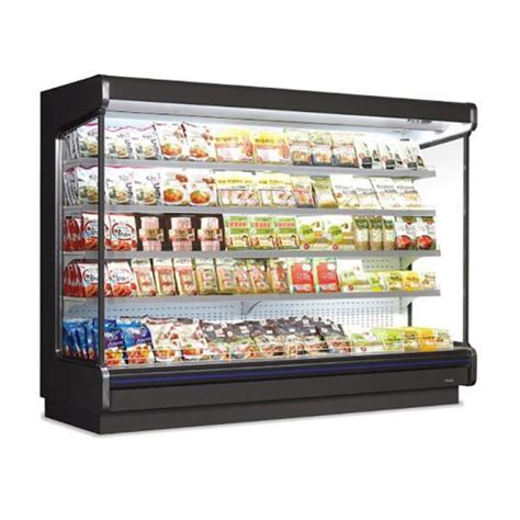 meat and seafood open multi-deck display case 5 cm] 11 in [27