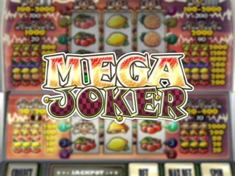 mega jocker Mega Joker is a truly amazing, fruit-themed slot that features 3 reels, 5 paylines as well as the so- called Super Meter mode, intended to bring extra excitement and help the player get a glamorous award