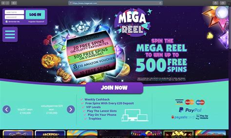 mega reel sister sites  Prizes can vary from a Mega Reel 500 Spins on
