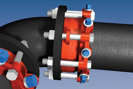 megaflange adapter  Flexible Ball & Expansion Joints