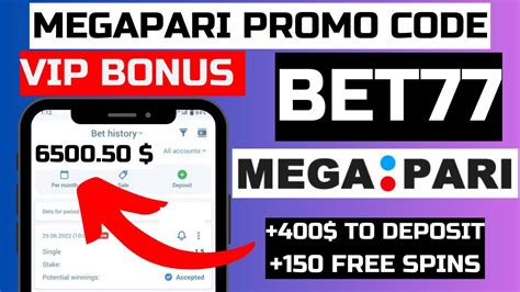 megapari promo kod  Only available to new players