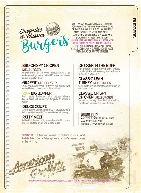 mels diner menu auburn ca  I travel all over the US and no sushi restaurant can compare to Mikuni