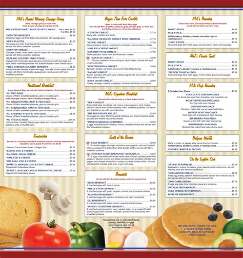 mels diner menu cape coral View Menu