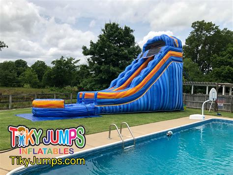 memphis water slide rental The coolest and awesome water slide and bounce house rentals in Memphis TN by Tiky Jumps Inflatables the best party rental company in Memphis Area