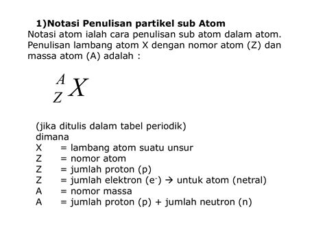 mencari nomor atom  : : ) tidak dapat diberikan