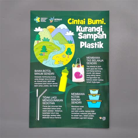 mengurangi penggunaan plastik Hal ini untuk menghentikan penggunaan kantong belanja plastik, setidaknya dimulai dari diri sendiri