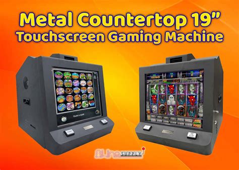 metal countertop 19' touchscreen gaming machine  Mini Upright with Touchscreen: $3,295