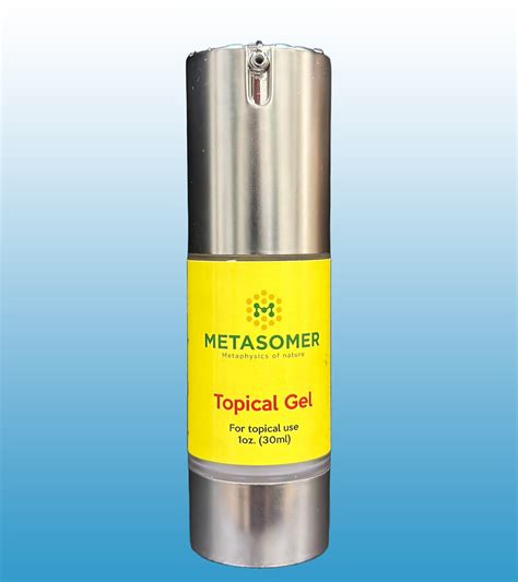 metasomer topical gel  It is commonly called policosanol and is present in unrefined foods such as