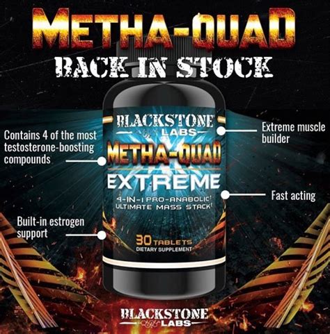 metha quad extreme review  Customer feedback has shown muscle hardening and strength gains with muscle gains being on the milder side