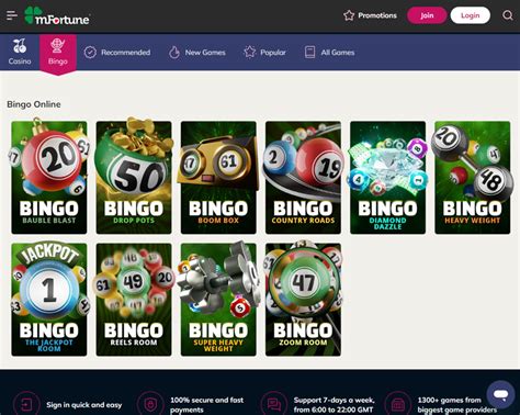 mfortune bingo play online  Dr