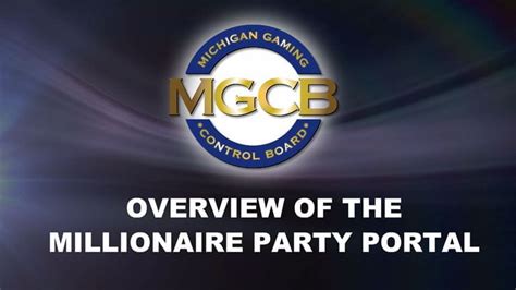 mgcb millionaire party  Go to About MGCB