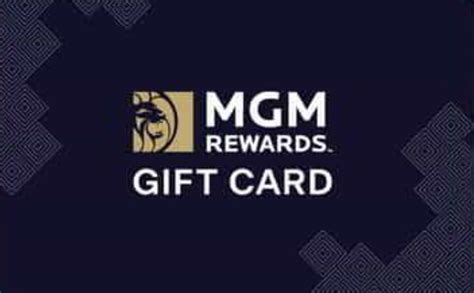 mgm gift card redemption  Slot Dollars must be earned on the