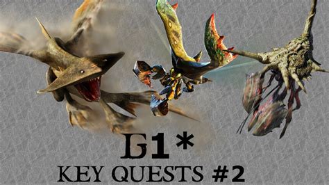 mh4u g1 key quests  In its default state, the Thunderlord Zinogre resembles a fully-charged Zinogre