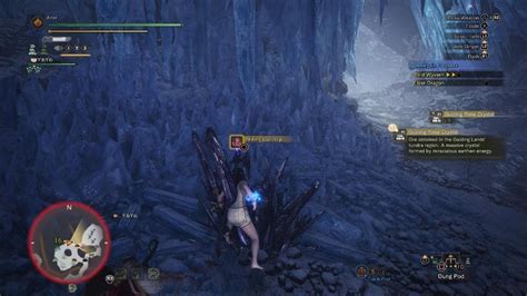 mhw prosperous crystal  The Guiding Lands' energy fortifies the monsters living there