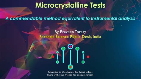 microcrystalline unit should be connected DMSO is