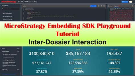microstrategy sdk tutorial MicroStrategy SDK provides a Web Customization Editor that can be used to create a customization plug-in