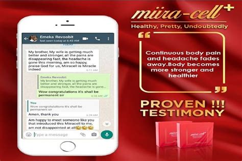 miira cell testimonials  Log In