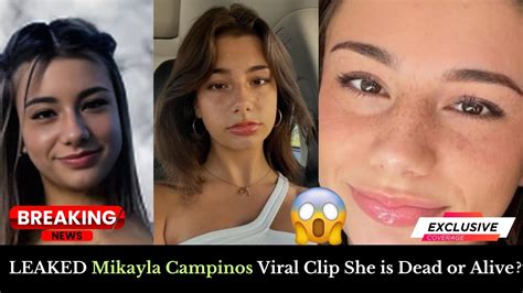 mikayla campion leaked vid  Mikayla Campinos is a social media influencer